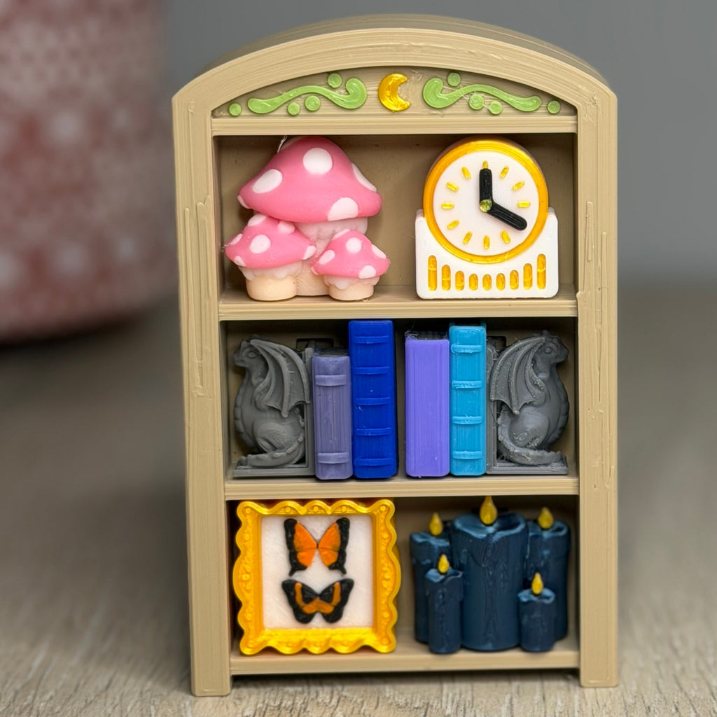 Bookshelf Six-Clicker Fidget