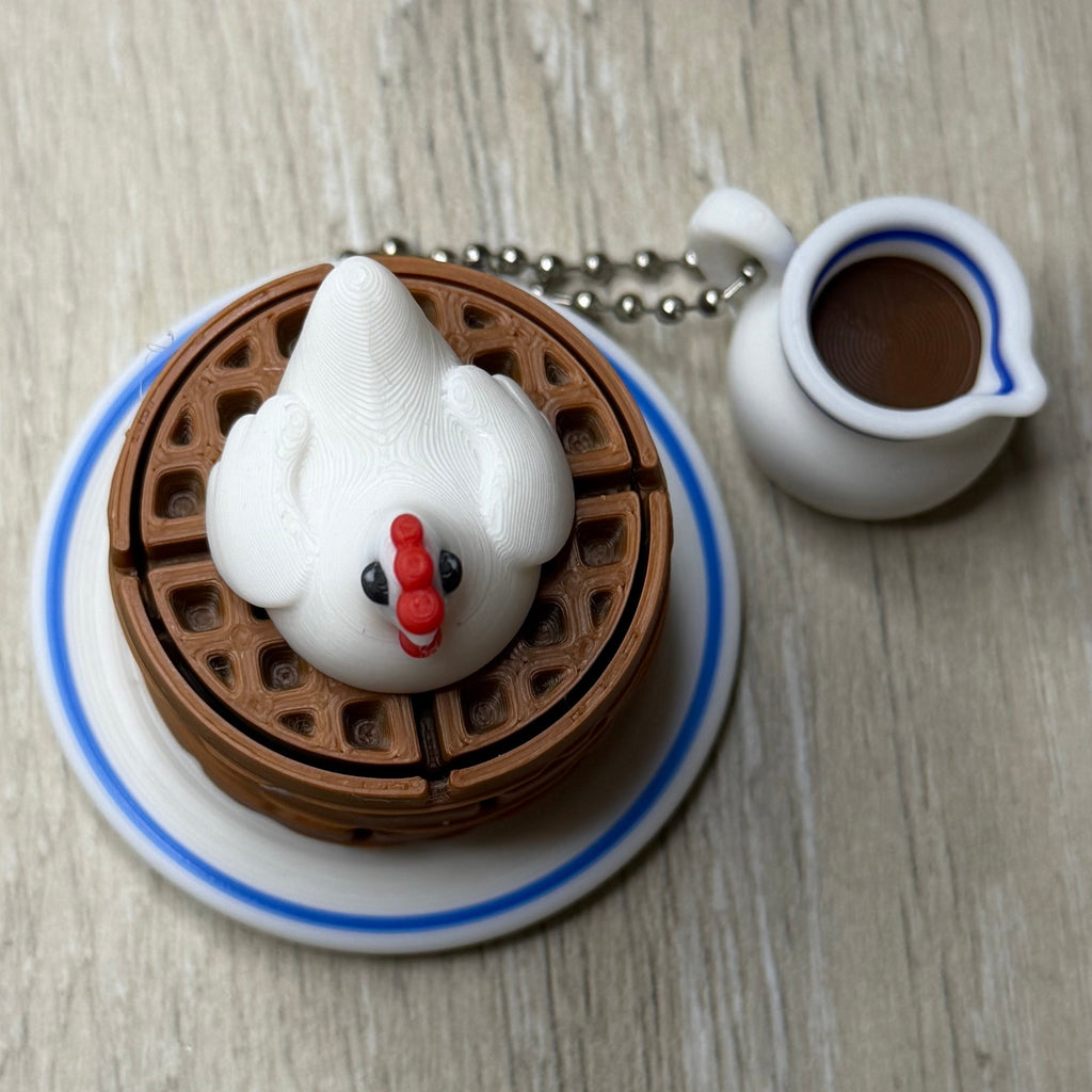 Chicken & Waffles Fidget Clicker