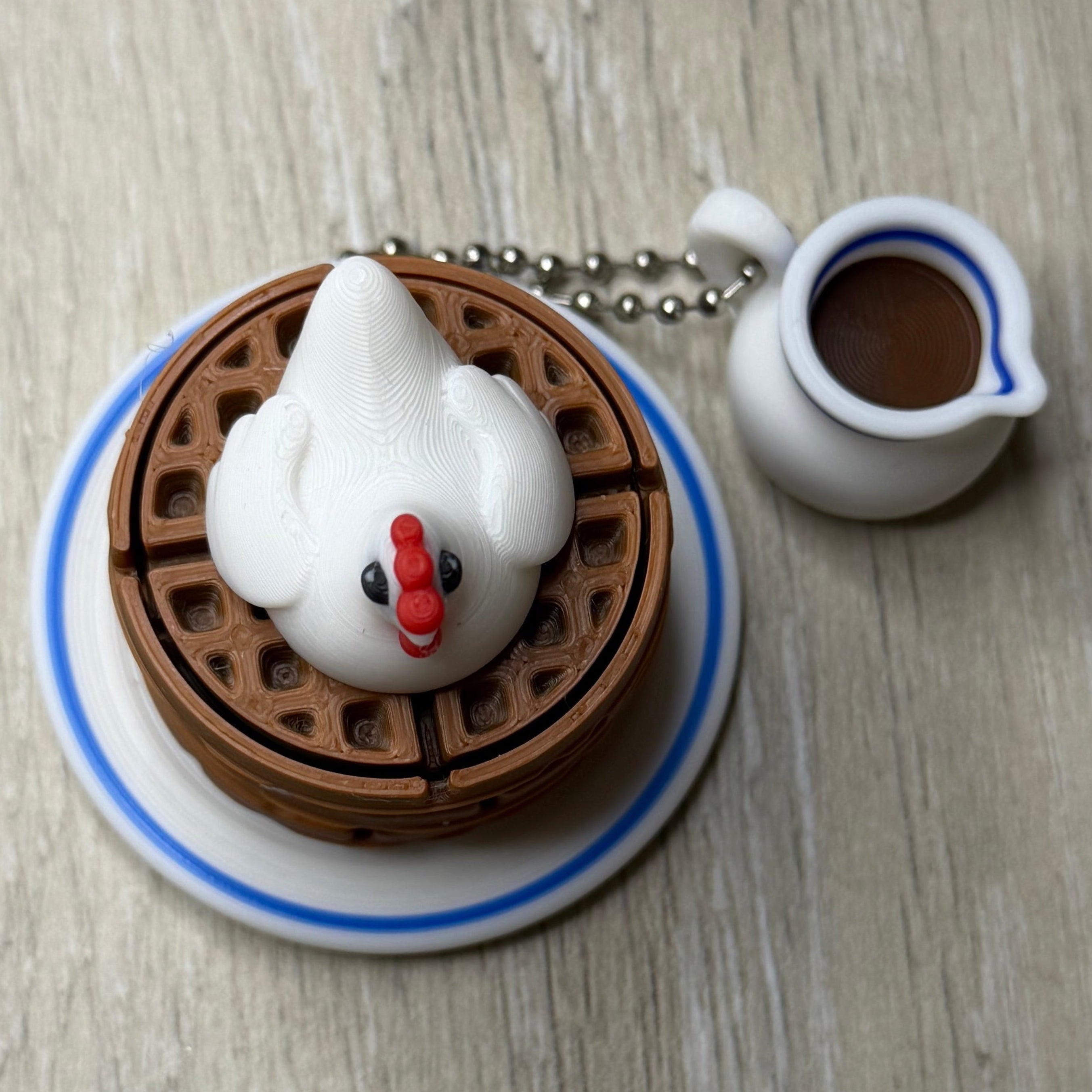 Chicken & Waffles Fidget Clicker