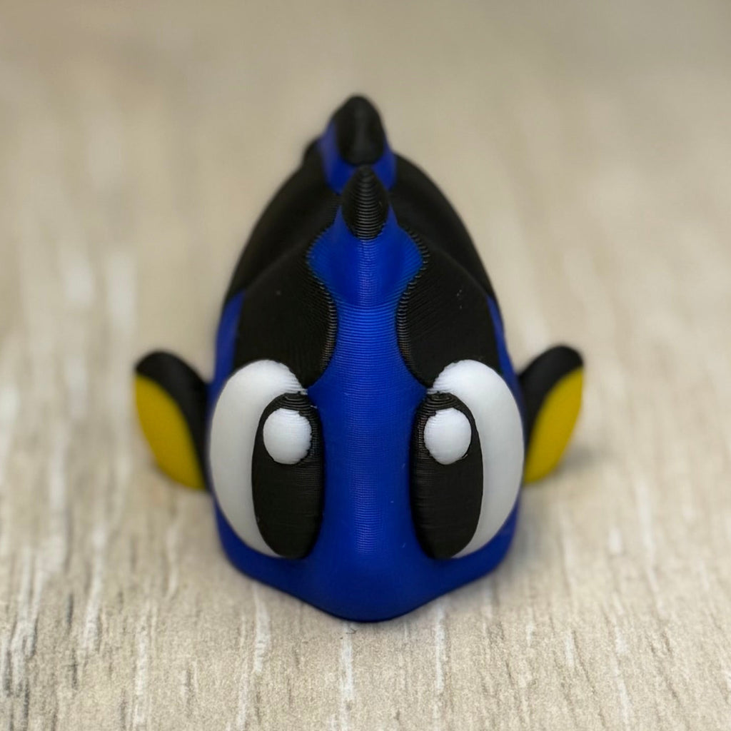 Regal Blue Tang Fish Articulated Toy