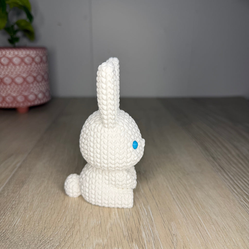 “Knitted” Easter Bunny