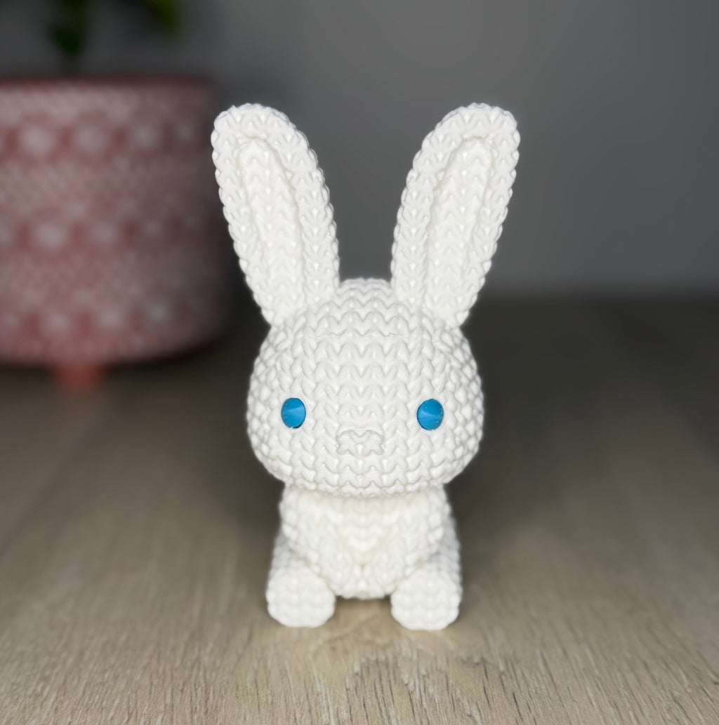 “Knitted” Easter Bunny