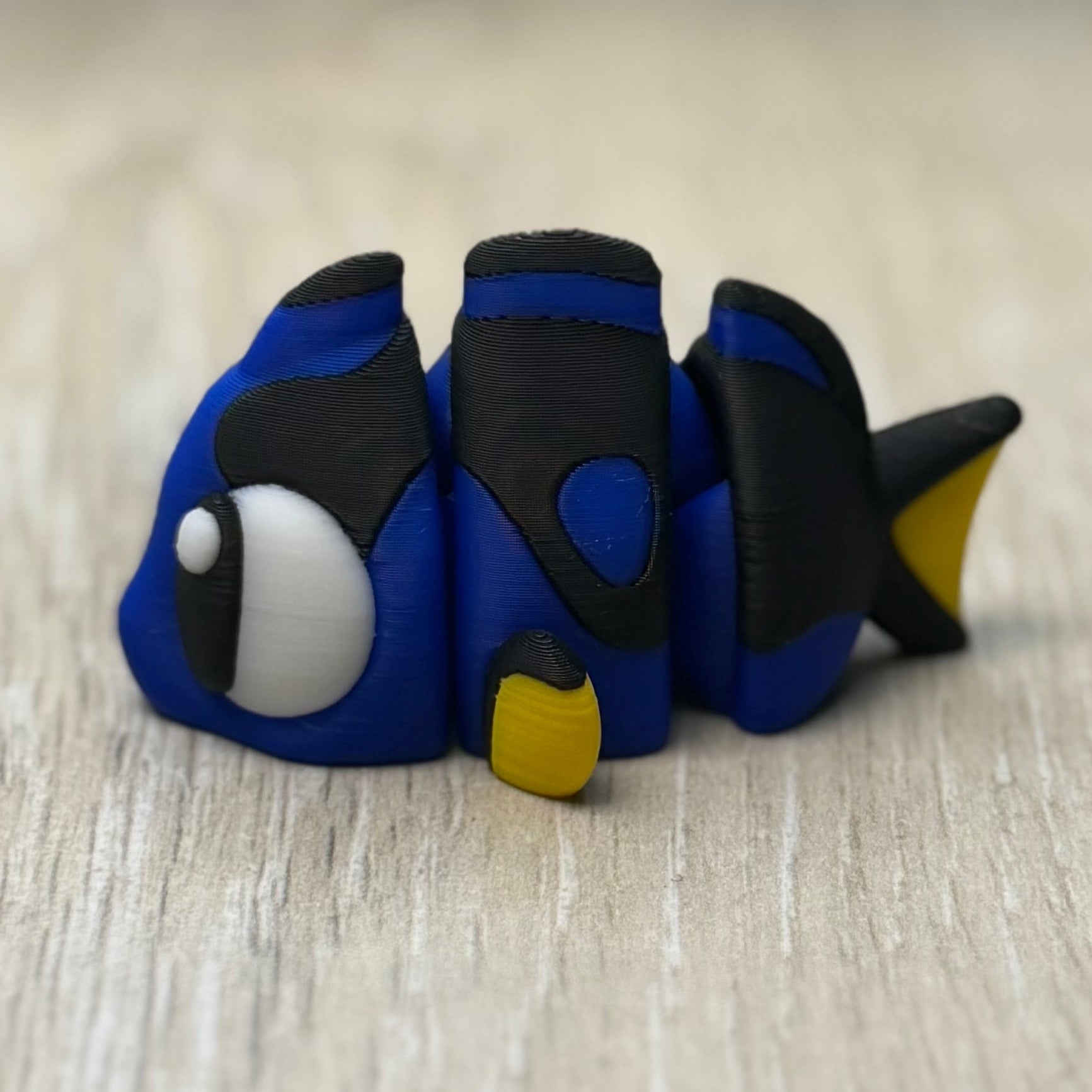 Regal Blue Tang Fish Articulated Toy