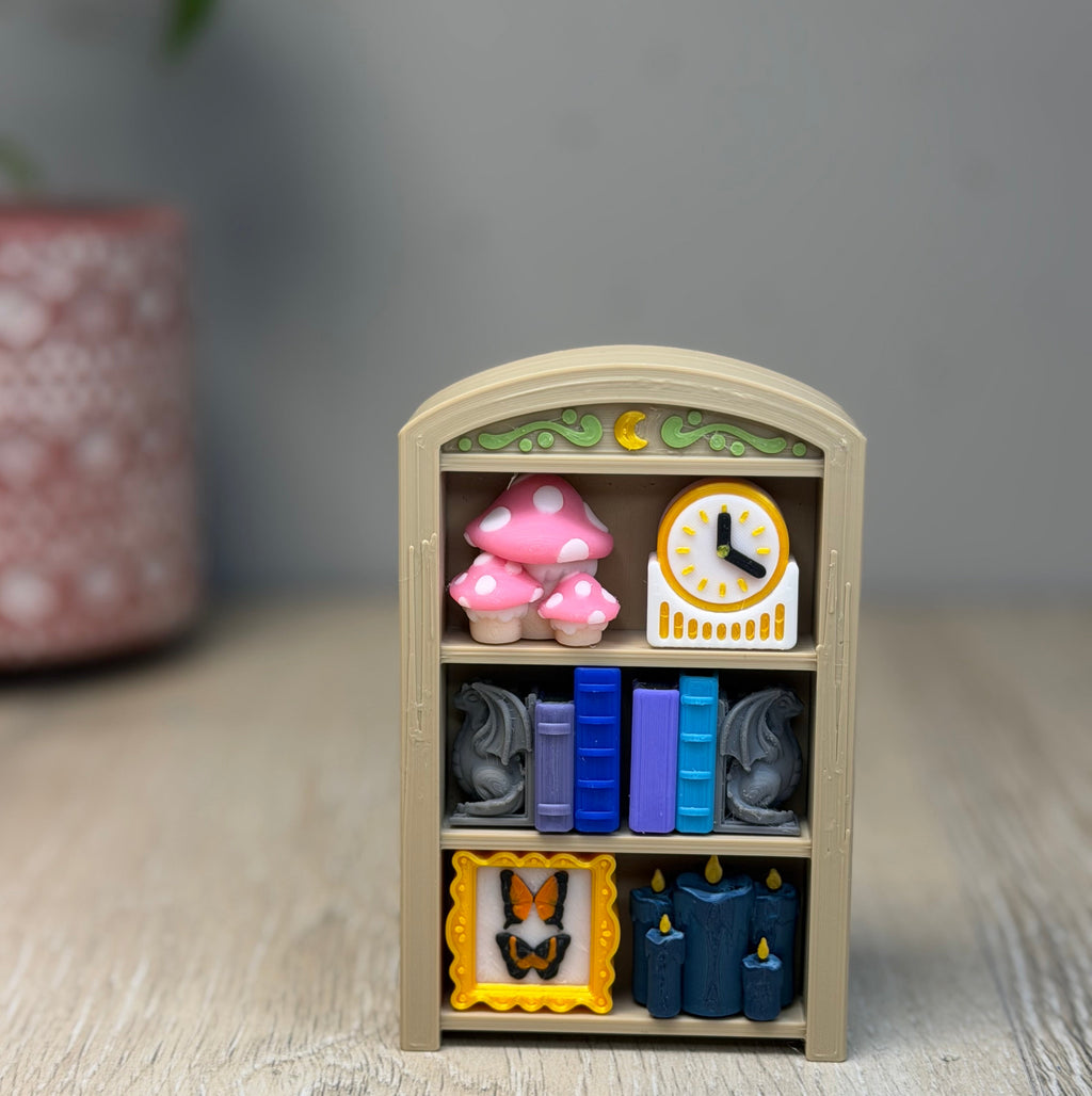 Bookshelf Six-Clicker Fidget