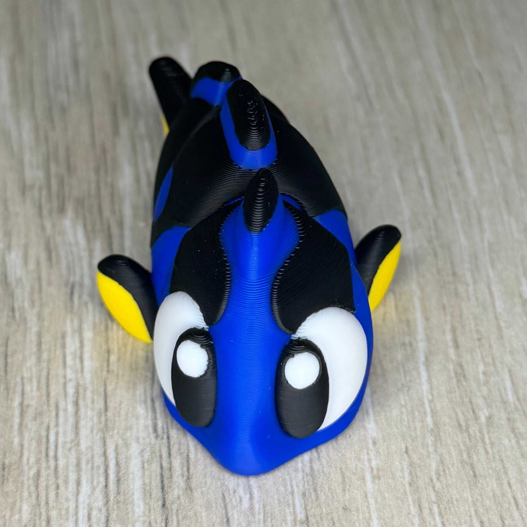 Regal Blue Tang Fish Articulated Toy