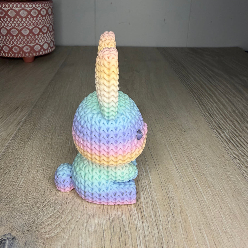 “Knitted” Easter Bunny