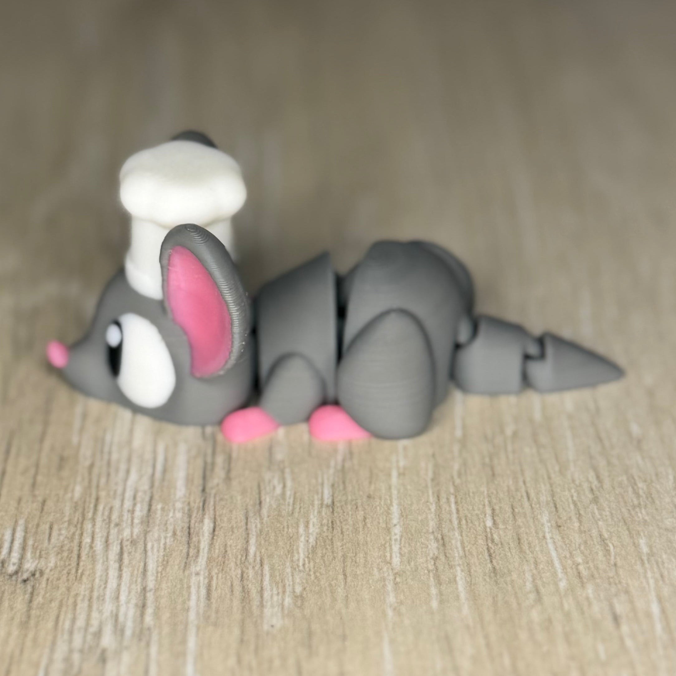 Chef Mouse Articulated Fidget Toy