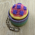 Vanilla Cupcake with Sprinkles Fidget Clicker