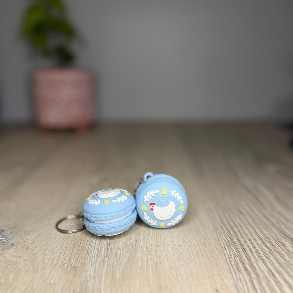 Floral Chicken Fidget Clicker