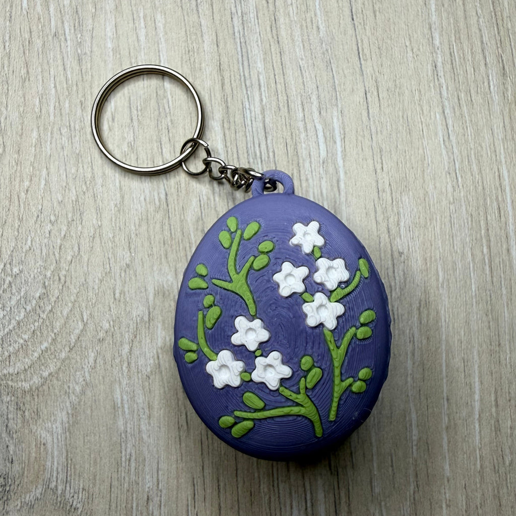 Floral Egg Macaron Clicker