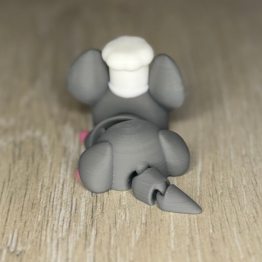 Chef Mouse Articulated Fidget Toy