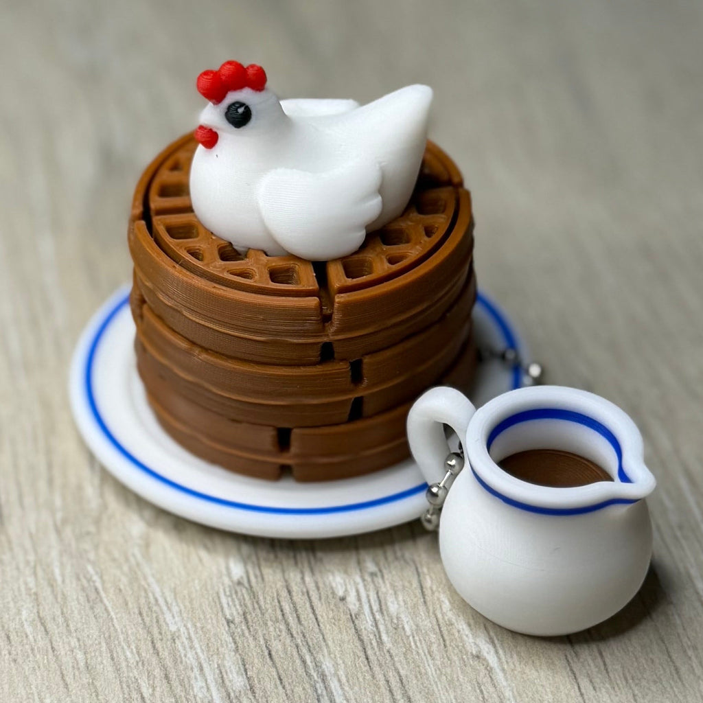 Chicken & Waffles Fidget Clicker