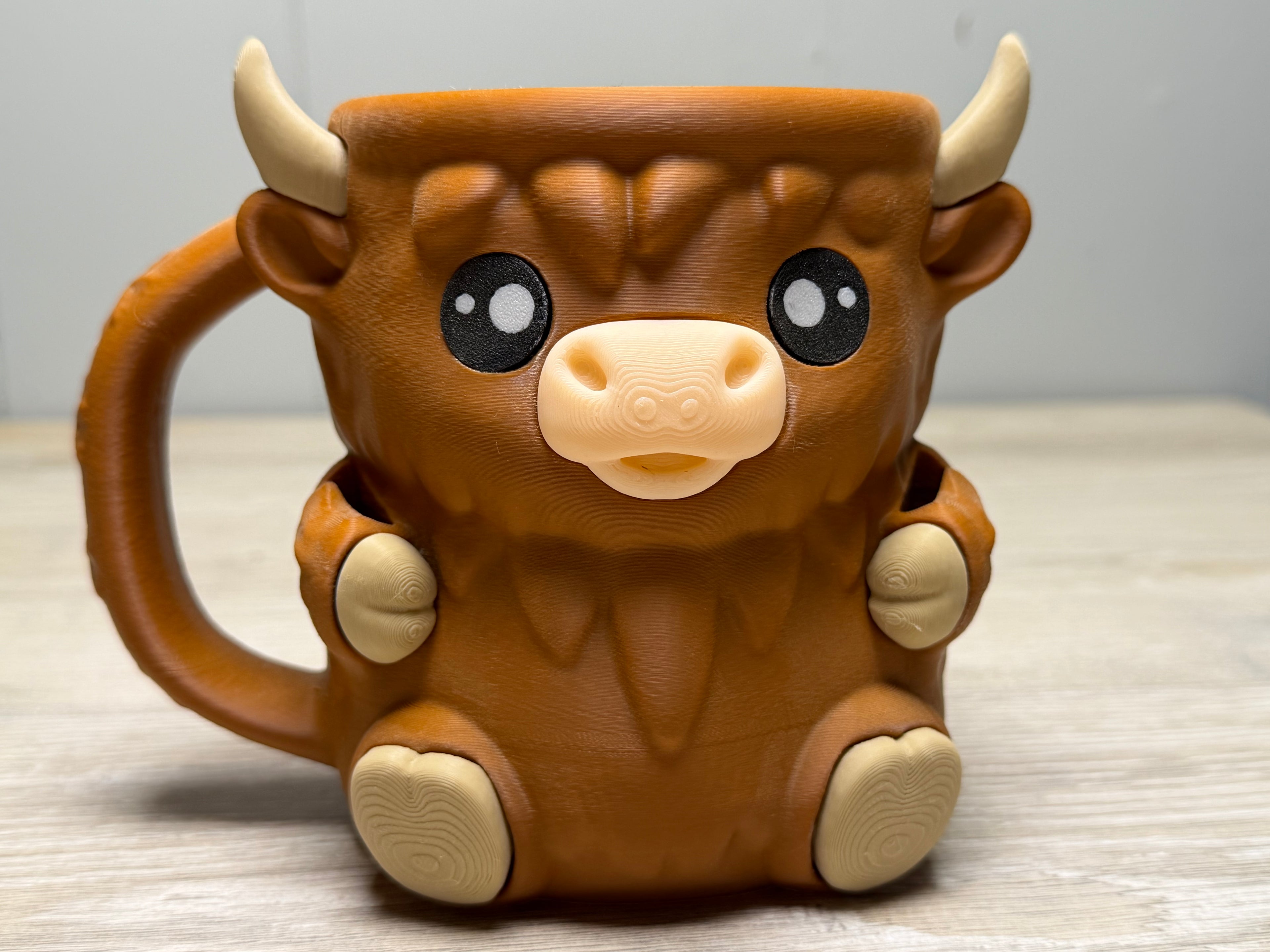 Ferdinand the Highland Cow - IceCream Pint Holder